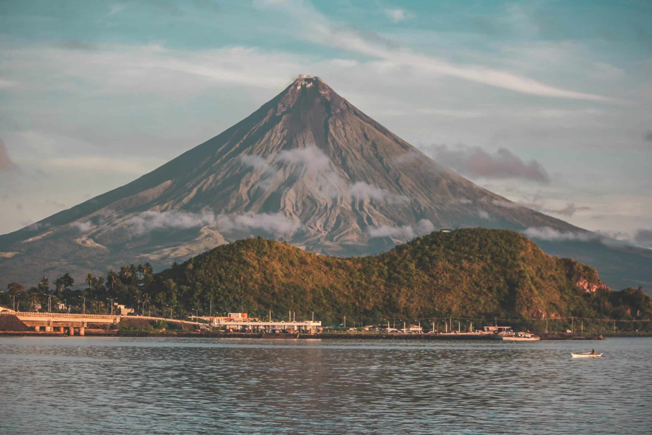Mayon Volcano in Albay Luzon